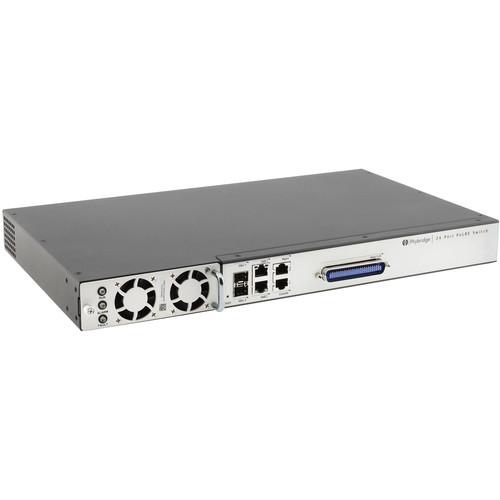 NVT Phybridge NV-PL-024 PoLRE 24 Port Long Reach Single Pair PoE Managed Switch with 500 Watt