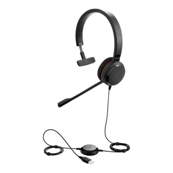 Jabra Evolve 30 II Mono USB & 3.5mm Headset New