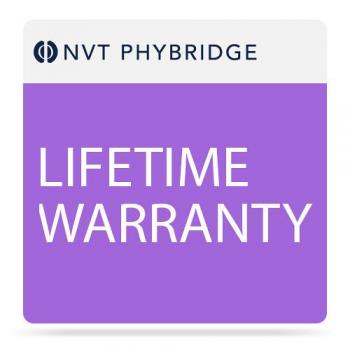 NVT Phybridge NV-FLX-024-1000-MTNC-L Lifetime Warranty for Flex 24-Port Switch with 1000 Watt Power Supply