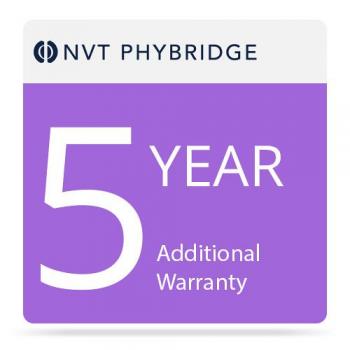 NVT Phybridge Additional 5-Year Warranty for FLEX8