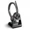 Poly SAVI 7220 DECT Wireless Binaural Headset TAA