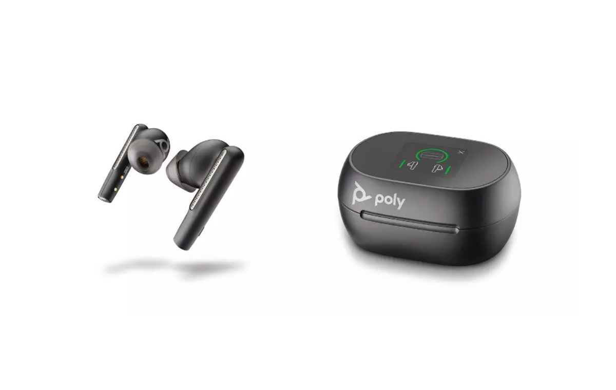 Poly Voyager Free 60 UC Earbuds 220756-01 UC Black USB-A New